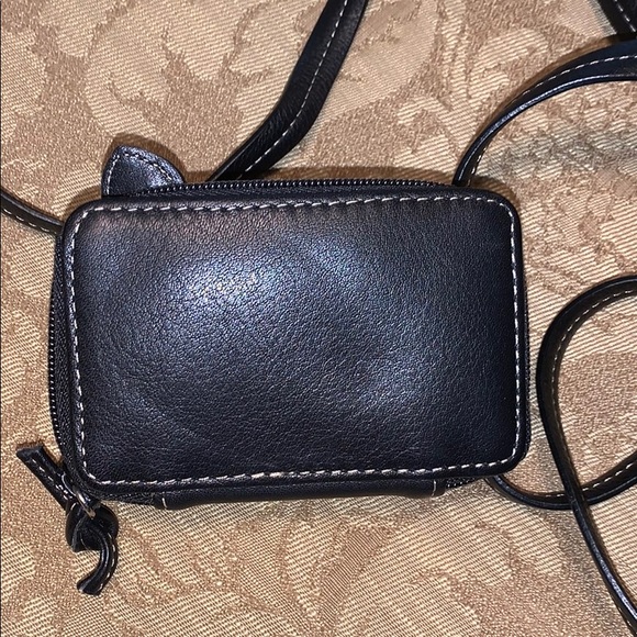 Brighton small over the shoulder leather clutch - Picture 4 of 6
